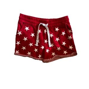Reflex Shorts Women's Size‎ Large Red With White Stars